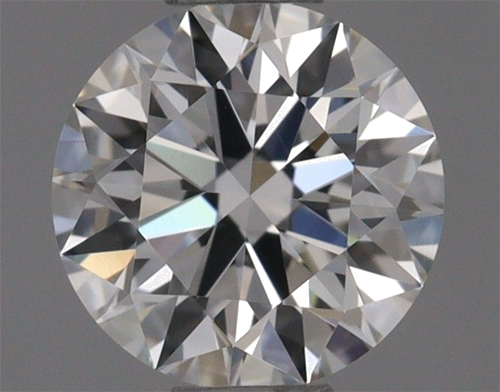 0.41 carat F-VVS1 Excellent cut Natūralus Round Deimantas (1)