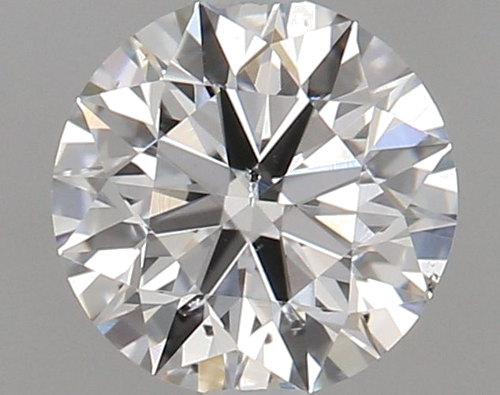 0.6 carat G-SI2 Excellent cut Natūralus Round Deimantas (1)