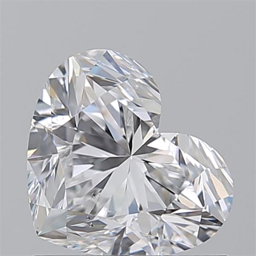 1.03 carat D-SI1 Natūralus Heart Deimantas (1)