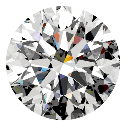 0.34 carat H-VVS2 Excellent cut Natūralus Round Deimantas (1)