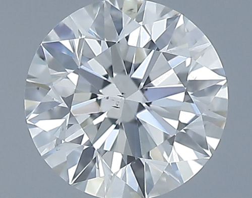0.5 carat I-SI1 Excellent cut Natūralus Round Deimantas (1)