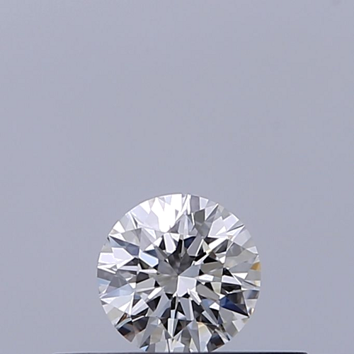 0.19 carat F-VVS1 Excellent cut Natūralus Round Deimantas (1)