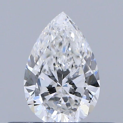 0.3 carat E-SI1 Natūralus Pear Deimantas (1)