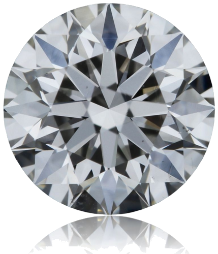 0.5 carat G-VS2 Very Good cut Natūralus Round Deimantas (1)