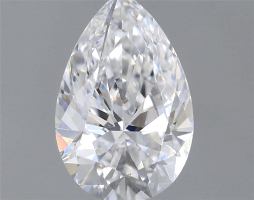 0.5 carat D-VS2 Natūralus Pear Deimantas (1)