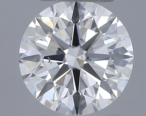 0.51 carat G-SI1 Excellent cut Natūralus Round Deimantas (1)