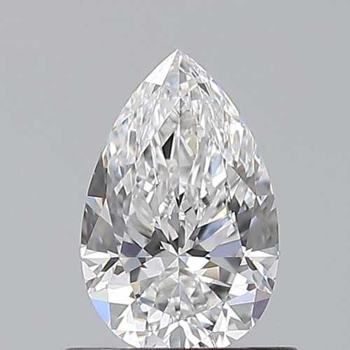 0.7 carat E-VVS2 Natūralus Pear Deimantas (1)