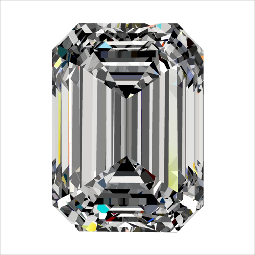 0.31 carat F-VVS1 Natūralus Emerald Deimantas (1)