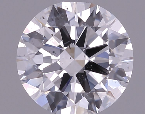 0.57 carat F-SI1 Excellent cut Natūralus Round Deimantas (1)
