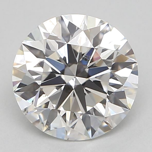 0.7 carat F-SI1 Excellent cut Natūralus Round Deimantas (1)