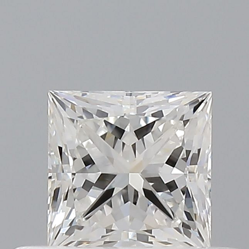 0.44 carat F-VVS2 Natūralus Princess Deimantas (1)