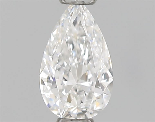 0.4 carat D-VS1 Natūralus Pear Deimantas (1)