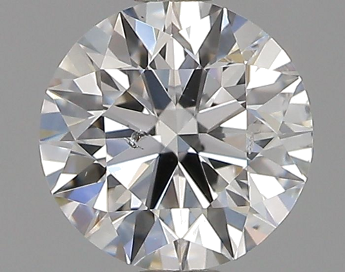 0.5 carat G-SI2 Excellent cut Natūralus Round Deimantas (1)