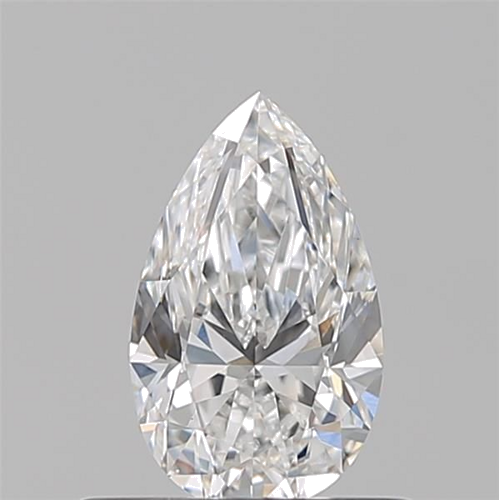 0.52 carat F-VS2 Natūralus Pear Deimantas (1)