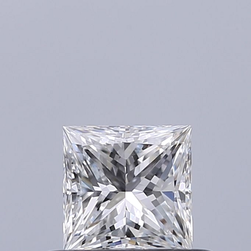 0.4 carat E-VVS1 Natūralus Princess Deimantas (1)