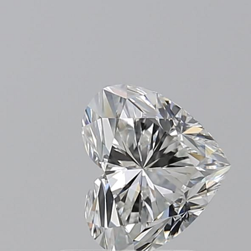 1.0 carat G-VS2 Natūralus Heart Deimantas (1)