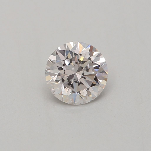 0.31 carat Faint Pink-SI1 GD cut Natūralus Round Deimantas (1)
