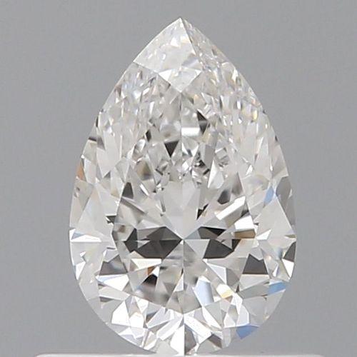 0.5 carat E-VVS1 Natūralus Pear Deimantas (1)