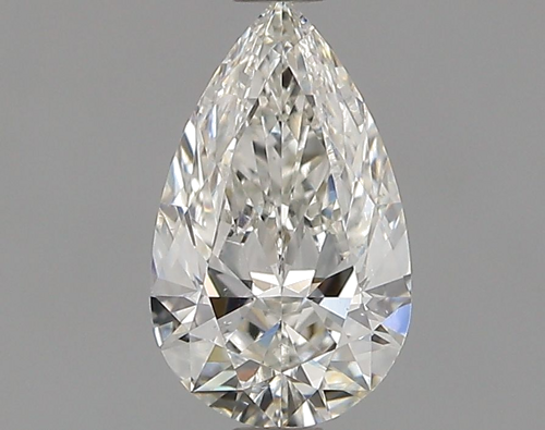 0.53 carat H-SI1 Natūralus Pear Deimantas (1)