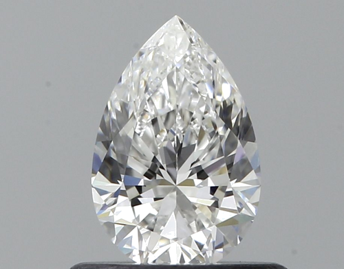 0.5 carat E-VS1 Natūralus Pear Deimantas (1)
