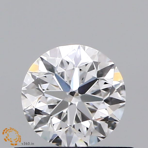 0.51 carat E-IF Very Good cut Natūralus Round Deimantas (1)
