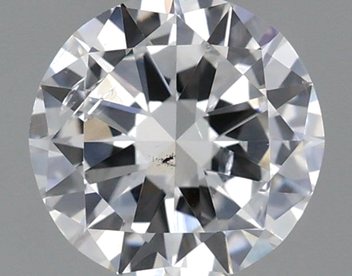 0.52 carat E-SI2 GD cut Natūralus Round Deimantas (1)