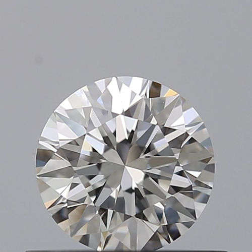 0.51 carat F-VVS1 Excellent cut Natūralus Round Deimantas (1)