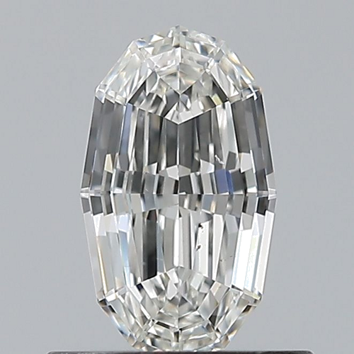 0.7 carat H-VS2 Natūralus Oval Deimantas (1)