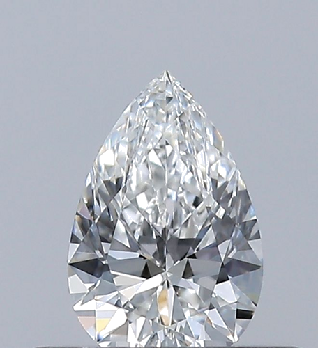 0.32 carat F-VVS2 Natūralus Pear Deimantas (1)