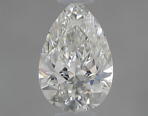0.4 carat G-VVS2 Natūralus Pear Deimantas (1)