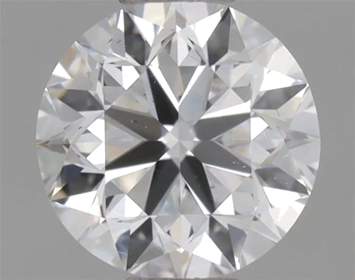 0.46 carat D-SI1 Very Good cut Natūralus Round Deimantas (1)
