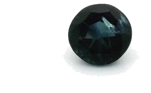 0.58 carat BLUE Round Safyras (1)