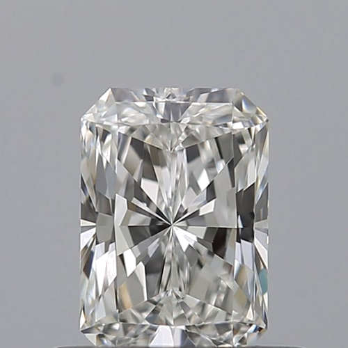 0.5 carat F-VVS1 Natūralus Radiant Deimantas (1)