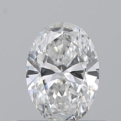0.5 carat F-SI1 Natūralus Oval Deimantas (1)