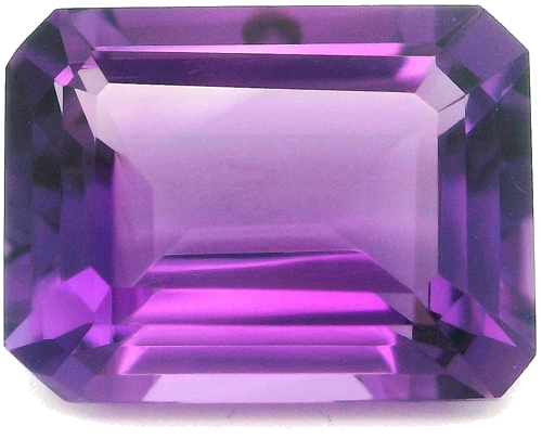 5.43 carat PURPLE STEP cut Octagonal Amethyst (1)