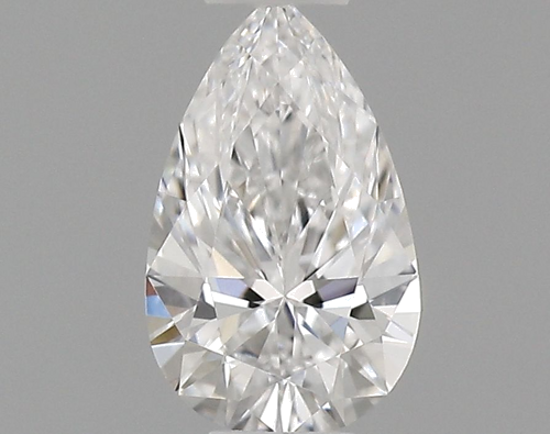 0.27 carat D-VVS2 Natūralus Pear Deimantas (1)