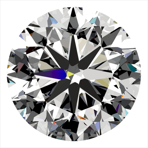 0.4 carat G-VS1 Very Good cut Natūralus Round Deimantas (1)