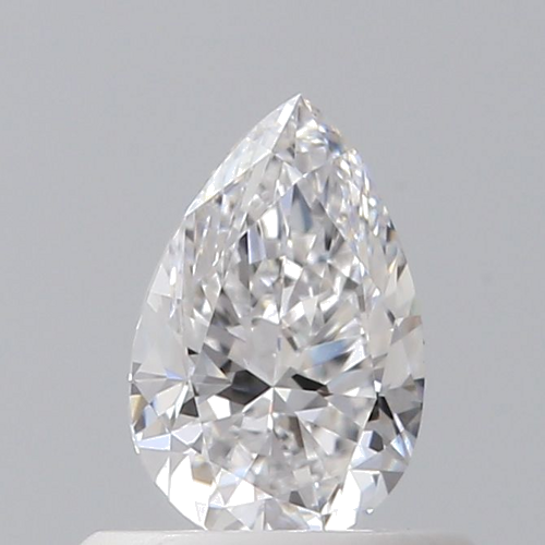 0.5 carat D-VS1 Natūralus Pear Deimantas (1)