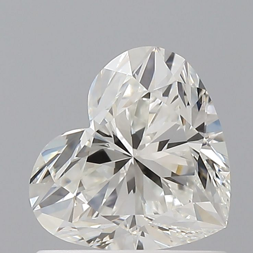 0.8 carat H-VVS1 Natūralus Heart Deimantas (1)