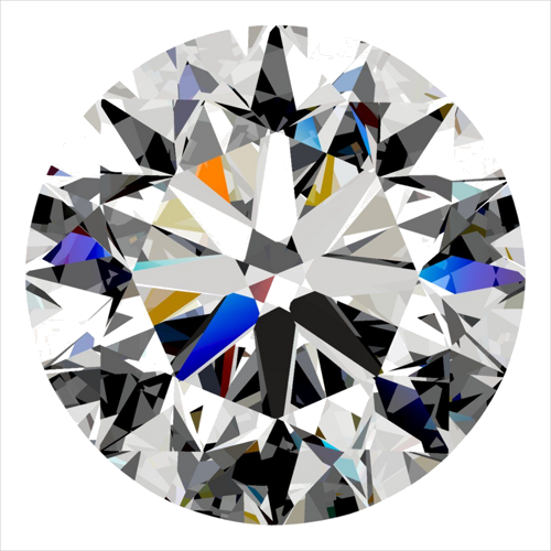 0.3 carat F-VS1 Very Good cut Natūralus Round Deimantas (1)
