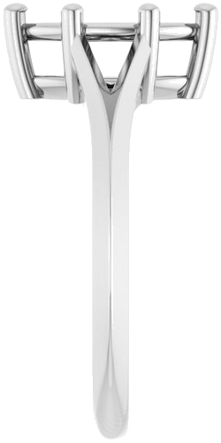 Sužadėtuvių Žiedas „Solitaire Split Shank“ 14k white gold Marquise 10mm x 5mm (4)