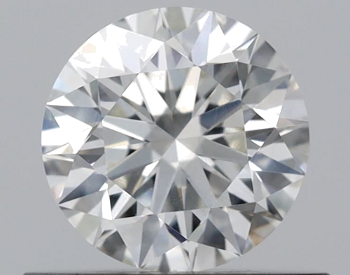 0.52 carat I-SI1 Excellent cut Natūralus Round Deimantas (1)