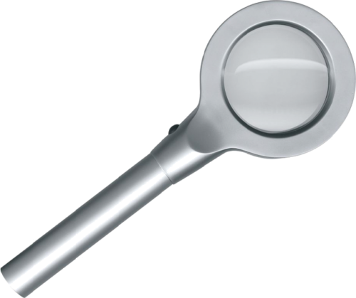 Magnifying glass with LED illumination (2.5x) (2)