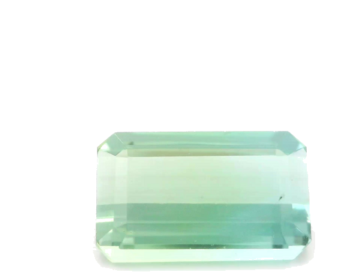 3.36 carat BLUE STEP cut Octagonal Tourmaline (1)
