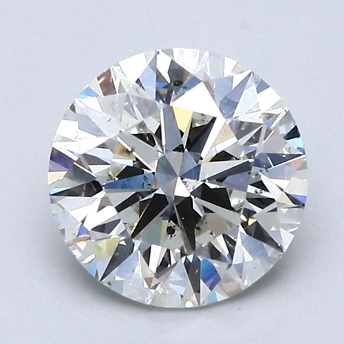 1.65 carat I-SI2 Excellent cut Natūralus Round Deimantas (1)