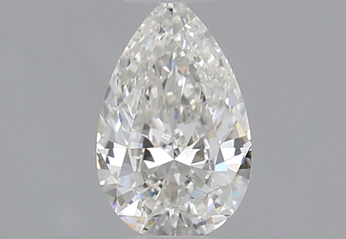 0.3 carat G-VVS1 Natūralus Pear Deimantas (1)