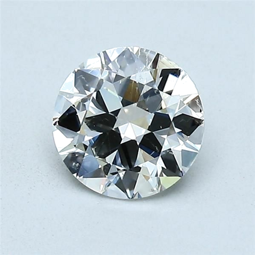0.9 carat I-SI1 Very Good cut Natūralus Round Deimantas (1)