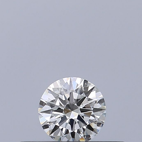 0.19 carat F-VVS2 Excellent cut Natūralus Round Deimantas (1)