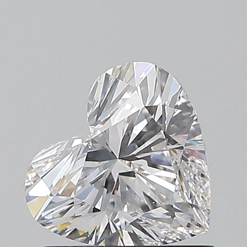 1.0 carat E-VS2 Natūralus Heart Deimantas (1)