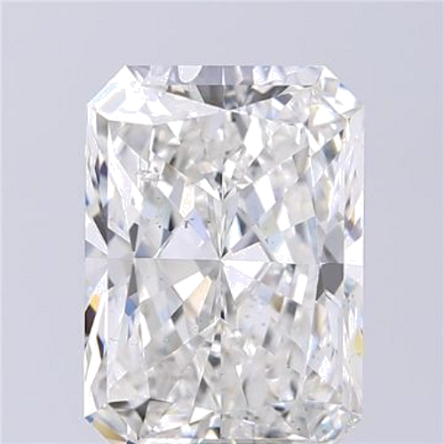6.06 carat G-SI2 Natūralus Radiant Deimantas (1)